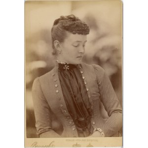 Prusko - Louisa Margaret, manželka Arthura, okolo roku 1890.