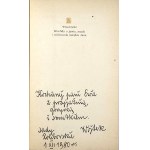 Wyganowski Wojciech - Klechda o jawie, snach i miłowaniu księdza Jana. Warsaw 1980 Czytelnik. Dedication by the author.
