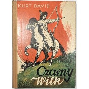 David Kurt - Black Wolf. Illustrated by Wlodzimierz Bartoszewicz. Poznan 1970 Poznan Publishing House.