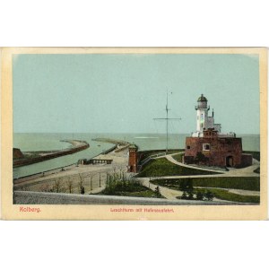 Kołobrzeg - Latarnia, ok. 1910.