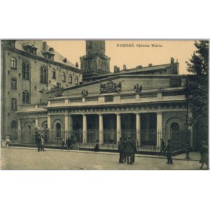 Poznań - Main Warta River, ca. 1910.