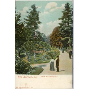 Kudowa-Zdrój - Rose Garden, 1904.