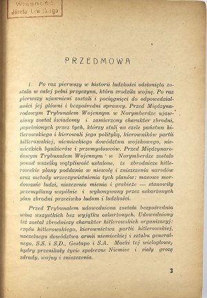 Cyprian Tadeusz, Sawicki Jerzy - Agresja na Polskę w świetle dokumentów. Warszawa 1946 Główna Komisja Badania Zbrodni Niemieckich w Polsce. Skł. Gł. Polski Instytut Wydawniczy. 2 tytuły.