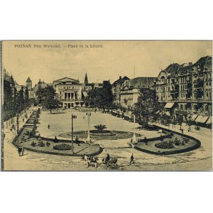 Poznań - Liberty Square, ca. 1920.