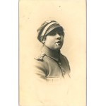 Woman in uniform, Czestochowa, ca. 1920.