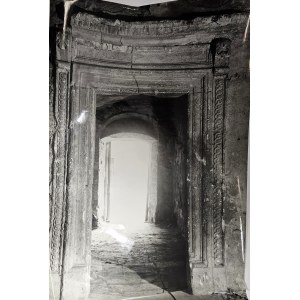 Wisnicz - Portal, second half of the 20th century.