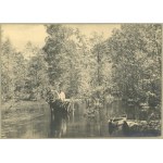 Bulhak J. - Polesie, on the Bobryk River, road to Bogdanov ca. 1935.