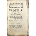 Monitor. 1773 No. I -XLVIII. Warsaw in Druk. Mitzlerowskiey.