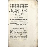 Monitor. 1767 No. LIII - CIV. Warsaw in Druk. Mitzlerowskiey.