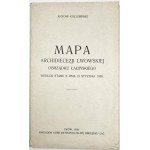 Kociubinski Antoni - Map of the Lviv Archdiocese of the Latin Rite as of January 31, 1928, Lviv, 1928.