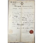 Krakow, Office of Construction of the Free City of Krakow and Its District, 1837.