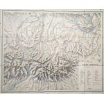 Tatra Mountains and Pieniny, tourist map, 1957.