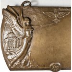 Lopienski brothers - plaque, Waterworks, Warsaw, ca. 1920.