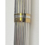Pen - Waterman Man 100 solid silver with 18 ct...
