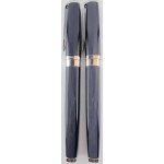 Pen - Two Waterman Exception fountain pens in black...