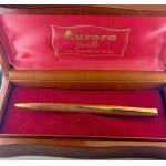 Pen - Vintage Aurora Ballpoint in solid 18 ct gold...