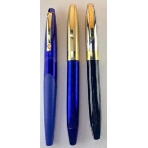 Pen - Lot of 2 Sheaffer Legacy rollerballs and a blue Sheaffer Intrigue fountain...