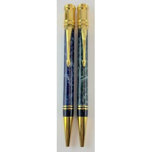 Pen - Lot of two Parker Duofold ballpoints in unused condition...