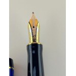Pen - Parker Duofold International blue lapis in unused condition...
