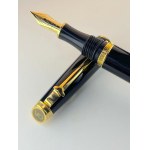 Pen - Caran d’Ache Geneva in black lacquer in unused condition...