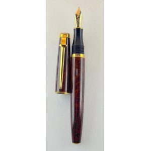 Pen - Caran d’Ache Geneva in tortoise lacquer in unused condition...