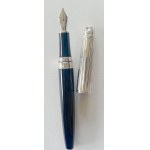 Pen - Caran D’Ache Geneva Doue’ trio set with palladium coated cap and black barrel...