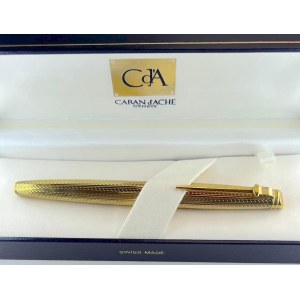 Pen - The Geneva model was offered by Caran d’Ache with a number of refined finishes...