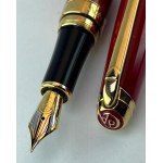 Pen - The classic and traditional beauty of this Geneva model is enhanced by the intense red lacquer...