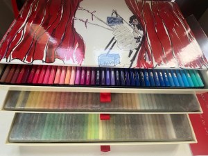 Pen - This box of Caran d’Ache Supracolor pencils has been designed by Alber Elbaz...