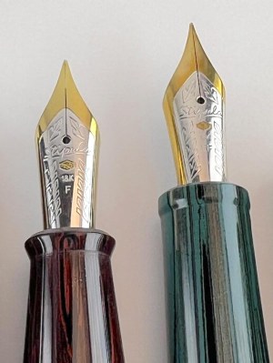 Pen - In the early 1990s, many Italian pen companies started rediscovering traditional materials...