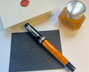 Pen - This pen is a tribute to the Roman Colosseum, a symbol of ancient Roman...