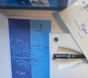 Pen - The Capri series was manufactured by Delta in 2008 and comprises two sizes...