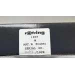 Pen - The Rotring 1928 Limited Edition pen commemorates the company's...