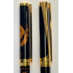 Pen - This lot contains two lacquer fountain pens of the Classic series...