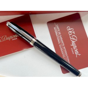 Pen - Fidelio fountain pen in black lacquer in unused condition with original box and papers...