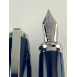 Pen - Fidelio fountain pen in black lacquer in unused condition...