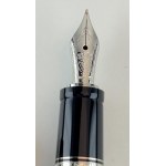 Pen - Montblanc Boheme small size in black resin with retractable nib and black stone...