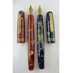 Pen - The lot contains 3 Tibaldi Modello 60 pencils and two fountain pens...