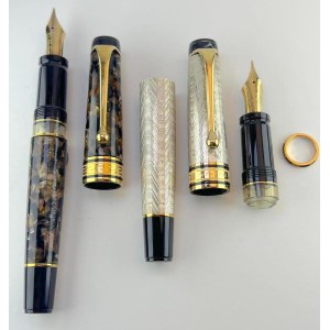 Pen - Lot of 2 Aurora fountain pens for spares...