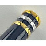 Pen - Cartier Trinity fountain pen black lacquer with box...