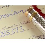Pen - Carter Trinity fountain pen Resille with PAF decor in unused condition Original box...