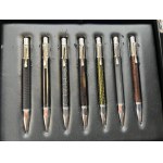 Pen - This set o 7 Various ballpoint was designed to offer an original approach to black and its power...