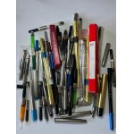 Pen - Lot of 38 ink bottles most of which unused and unopened of various brands and colors...