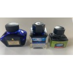 Pen - Lot of 38 ink bottles most of which unused and unopened of various brands and colors...