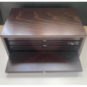 Pen - Omas Wood pen cabinet with thee drawers...