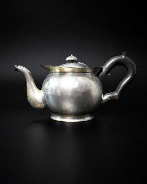 Silver kettle, Poland 19th century.