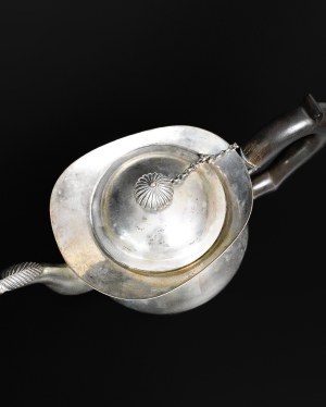 Silver kettle, Poland 19th century.