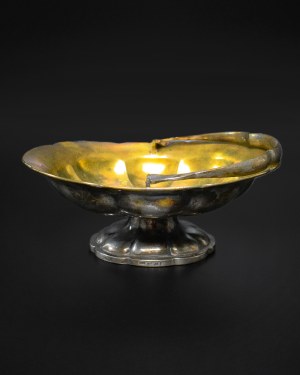Silver platter, Russia, 19th century.