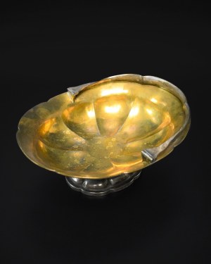 Silver platter, Russia, 19th century.