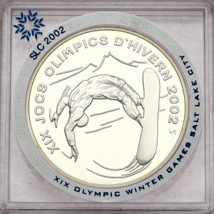 Andorra 10 Diners 2002 XIX Winter Olympic Games